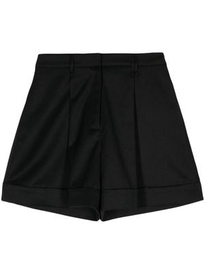 Simone Rocha high-waisted tailored shorts - Black