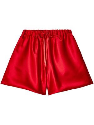 Simone Rocha Lady Boxer drawstring shorts - Red
