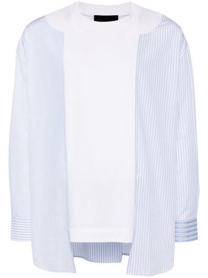 Simone Rocha layered cotton T-shirt - White