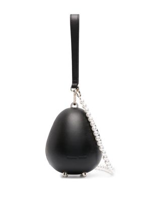 Simone Rocha micro handheld egg bag - Black