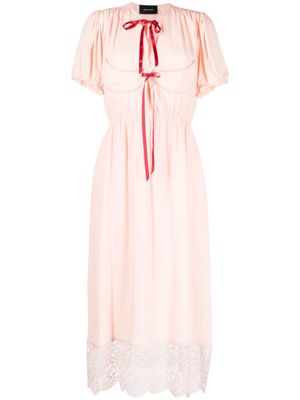 Simone Rocha moulded-cup dress - Pink