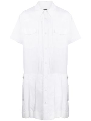 Simone Rocha short-sleeve kilt dress - White