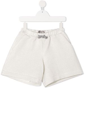 Simonetta quilted bermuda shorts - White