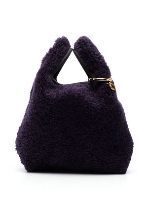 Simonetta Ravizza Furrissima Baby tote bag - Purple