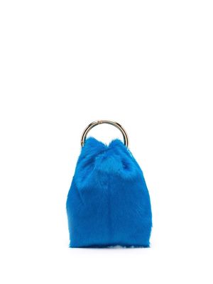 Simonetta Ravizza Furrissima Charm mini bag - Blue
