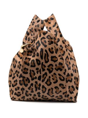 Simonetta Ravizza Furrissima leopard-print tote bag - Brown