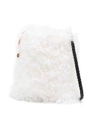 Simonetta Ravizza Furrissima Pocket crossbody bag - White