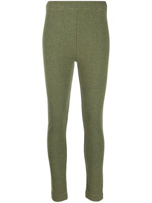 Simonetta Ravizza Marianna high-waisted knit leggings - Green