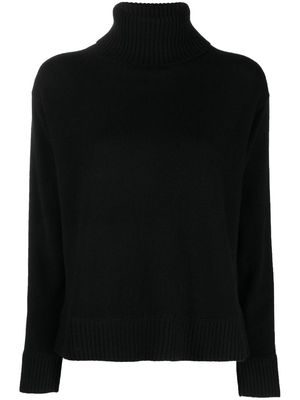 Simonetta Ravizza Toledo roll-neck cashmere jumper - Black