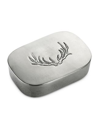 Simple Covered Antler Box