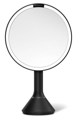 simplehuman 8-Inch Sensor Mirror in Matte Black