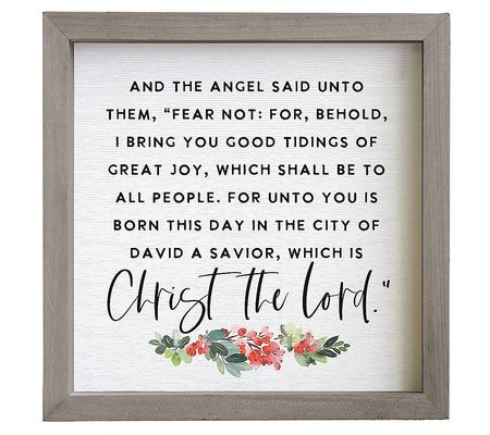 Sincere Surrounding. 10" Christ The Lord Holly Rustic Frame