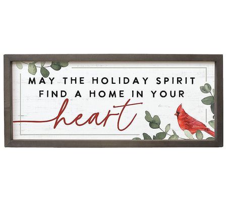 Sincere Surroundings 24" Holiday Spirit, Farmho use Frame