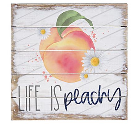 Sincere Surroundings 8" Life Is Peachy Pallet P tite
