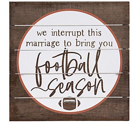 Sincere Surroundings 8" Marriage Football Palle t Petite