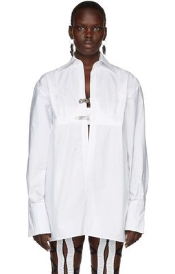 Sinéad O'Dwyer White Organic Cotton Shirt