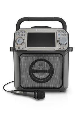 Singing Machine Groove Cube Cube XL Karaoke Player in Black