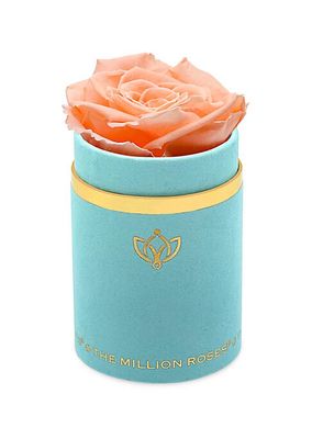 Single Flower Suede Box of Rose