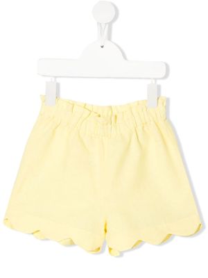 Siola elasticated track shorts - Yellow