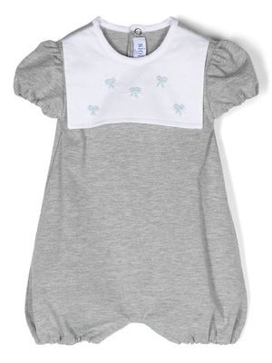 Siola embroidered-bow body - Grey