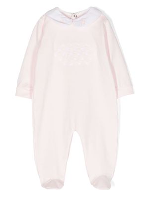 Siola embroidered-star pajamas - Pink