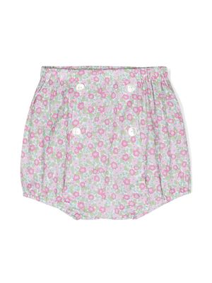 Siola floral-print bloomers - Green