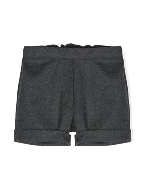 Siola slip-on cotton shorts - Grey