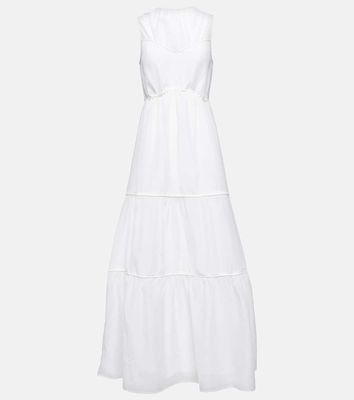 SIR Emme tiered cotton and silk dress