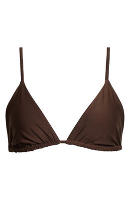 SIR Jeanne Triangle Bikini Top in Chocolate