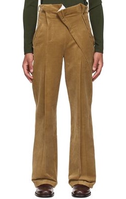 Situationist SSENSE Exclusive Beige Trousers