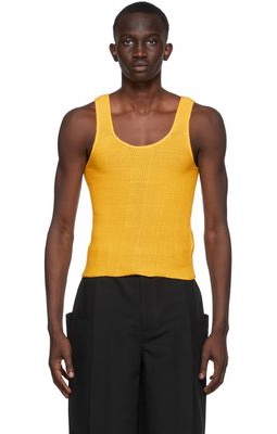 Situationist SSENSE Exclusive Yellow Cotton Tank Top