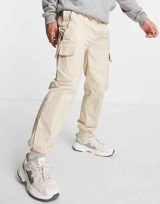 Sixth June cargo pants in beige-Neutral