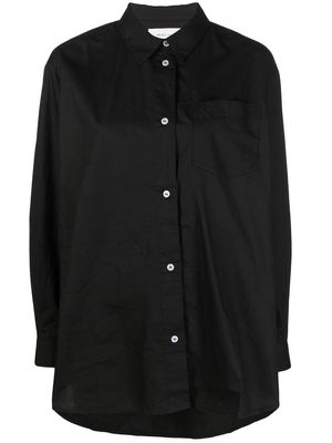 Skall Studio Edgar organic cotton shirt - Black