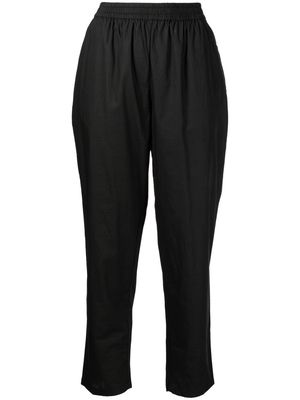 Skall Studio Edgar tapered-leg trousers - Black