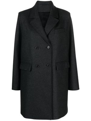 Skall Studio Robin recycled wool double-breasted coat - Grey