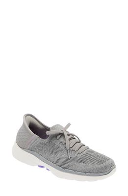 SKECHERS Go Walk® 6 Slip-On Sneaker in Gray/Lavender 