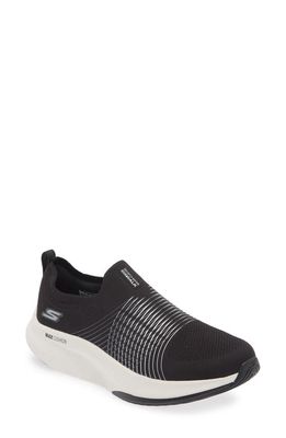 SKECHERS Go Walk® Max Walker Slip-On Sneaker in Black/White 