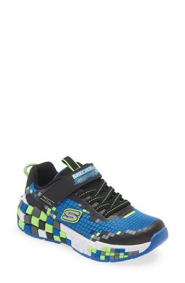 SKECHERS Kids' Mega-Craft 3.0 Sneaker in Black/Lime