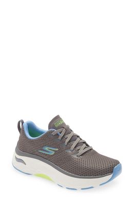 SKECHERS Max Cushioning Arch Fit Sneaker in Gray/Blue