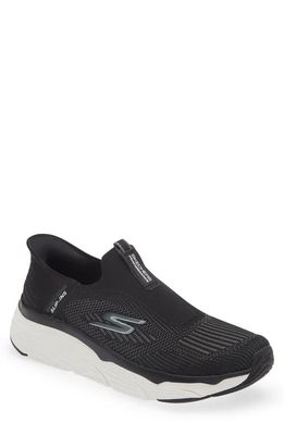 SKECHERS Max Cushioning Elite™ Advantage Slip-On Sneaker in Black/White