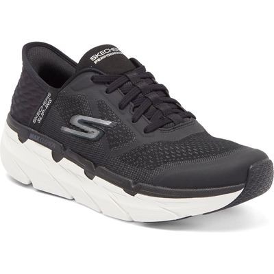 SKECHERS Max Cushioning Premier Sneaker in Black/White 