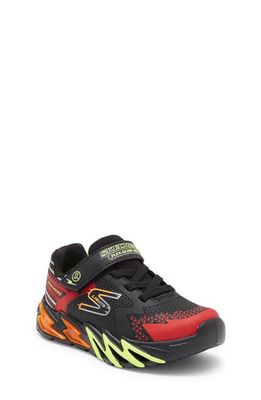 SKECHERS S-Lights® Flex-Glow Bolt Sneaker in Black/Red