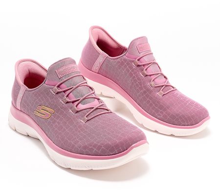 Skechers Slip-ins Summits Washable Sparkle Mesh Sneakers
