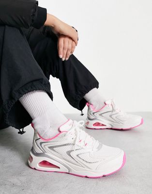Skechers Tres Air sneakers in pink mix