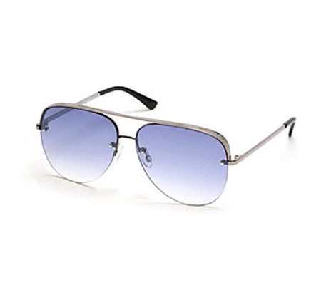 Skechers Unisex Silver Aviator Sunglasses
