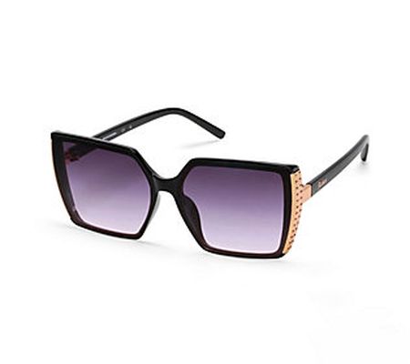 Skechers Women's Black Plastic Sunglasses