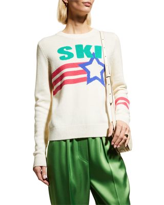 Ski And Star Wool-Cashmere Sweater