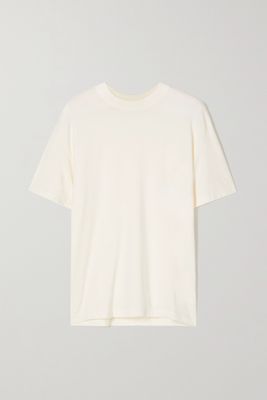 Skims - Boyfriend Stretch-jersey T-shirt - Off-white