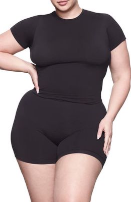 SKIMS Soft Smoothing Seamless T-Shirt in Eclipse