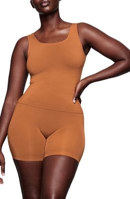 SKIMS Soft Smoothing Seamless Tank in Copper